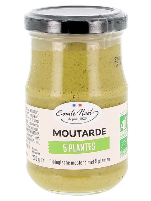ENOEL Moutarde aux 5 plantes 200g
