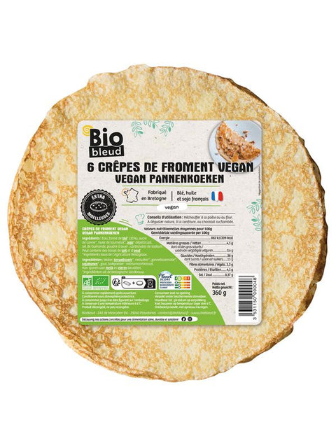 BIOBL Vegan crêpes de froment/soja 360g