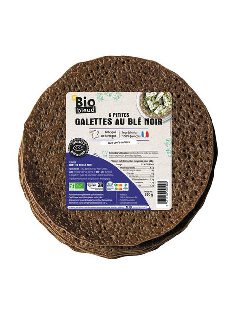 BIOBL Galette de blé noir 18cm 360gr