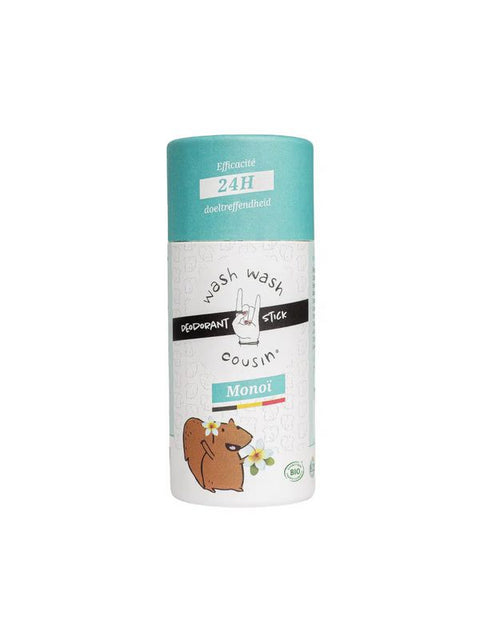 WASHCOUSIN Deodorant stick monoï 50g