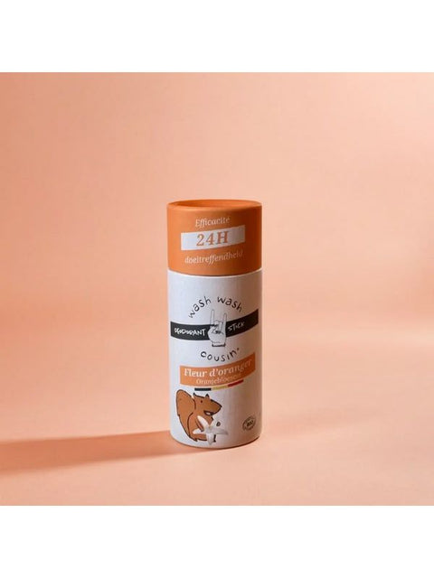 WASHCOUSIN Deostick fleur d'oranger 50g