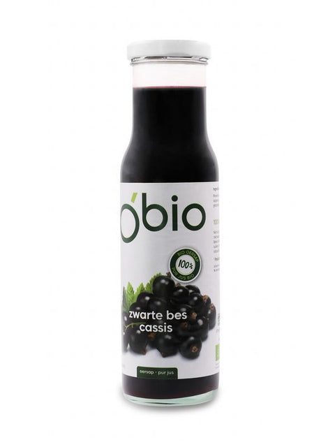 O'BIO Pur jus cassis 230ml