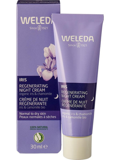 WELEDA Iris crème de nuit régénér 30ml