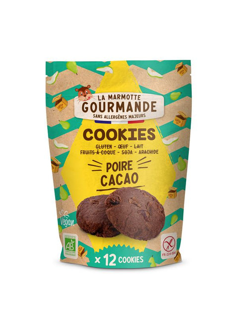 MARMOT Cookies poire cacao 150g