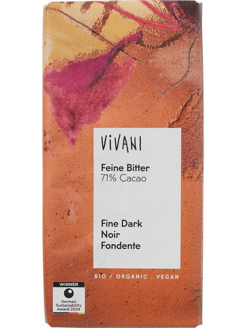 VIVANI Noir 71% cacao 80g