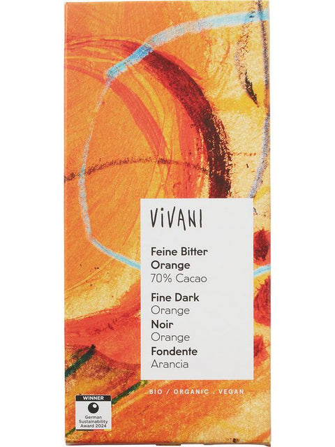 VIVANI Noir délicat orange 80g