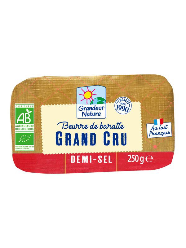 GRAN Beurre de baratte demi sel