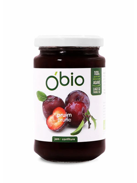 O'BIO Confiture prune agave 250g