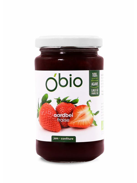 O'BIO Confiture fraises agave 250g
