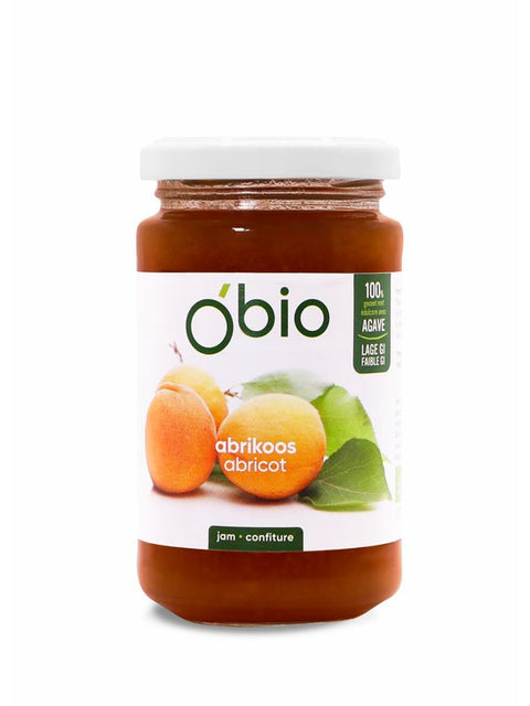 O'BIO Confiture abricots agave 250g