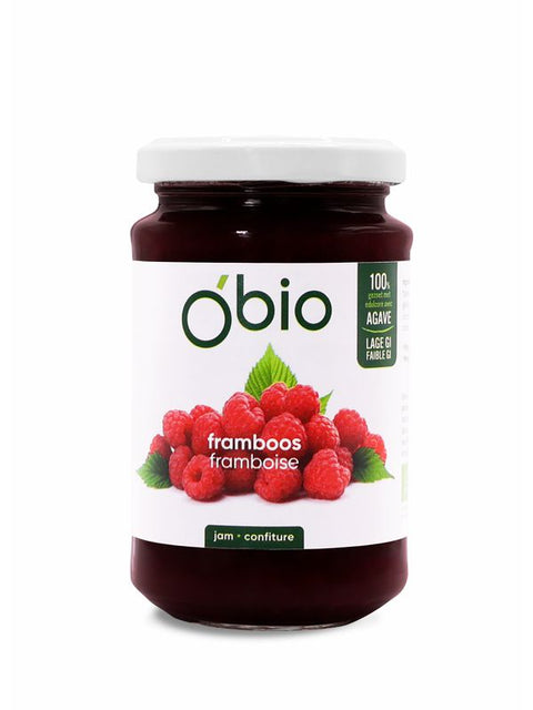 O'BIO Confiture framboise agave 250g