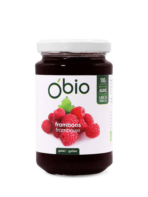 O'BIO Gelée framboise 250g