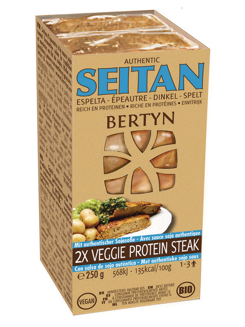 BERT Veggie Protein Steak épeautre 250g