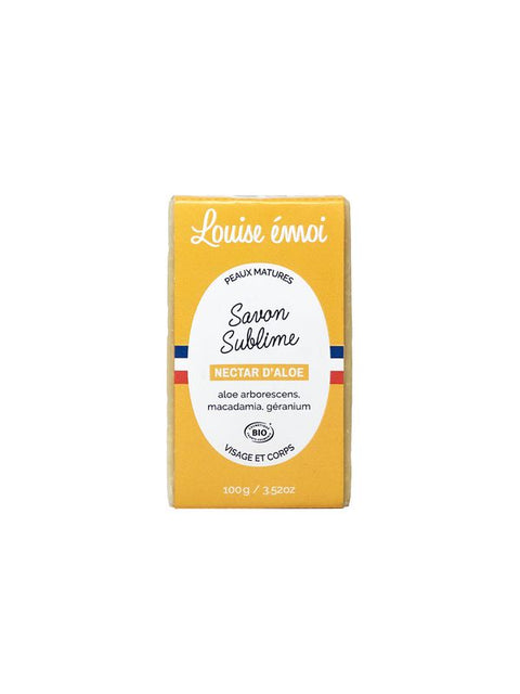 LOUISE Savon nectar d’aloé 100g