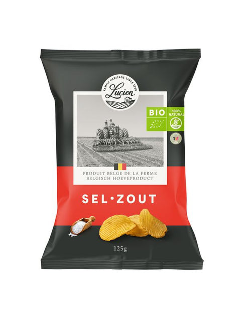 LUCIEN Chips au sel 125g
