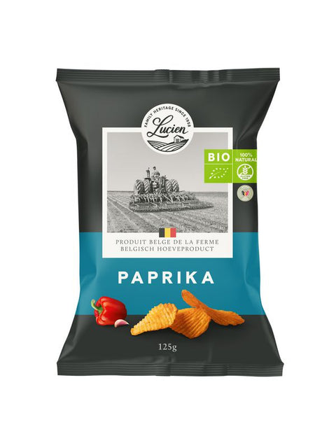 LUCIEN Chips au paprika 125g