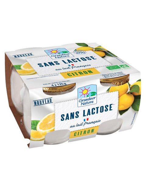 GRAN Dessert citron sans lactose 125g