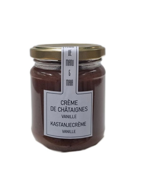 MANUMAIA Crème châtaigne vanille 240g
