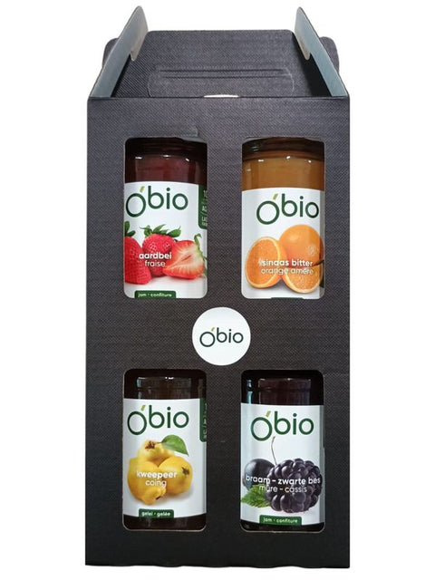 O'BIO Cadeaubox confitures 250g