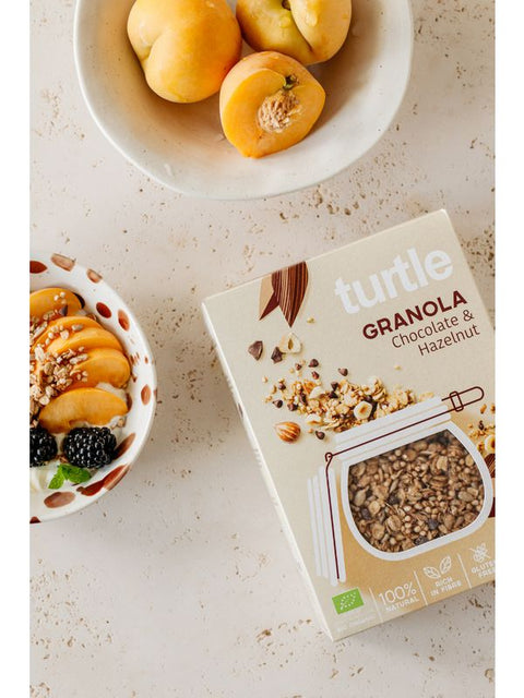 TURTLE Granola chocolat noisettes 350g