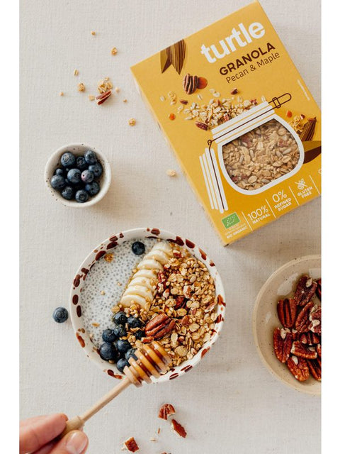 TURTLE Granola pecan maple 350g