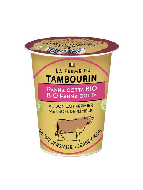 TAMBOURIN Panna cotta aux fruits 100g