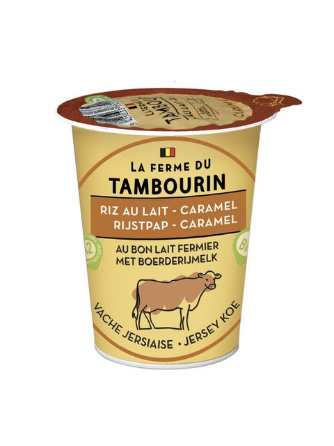 TAMBOURIN Riz au lait caramel 140g
