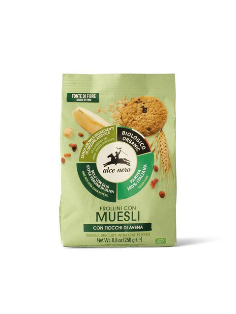 ALCENERO Biscuits frollini muesli 250g