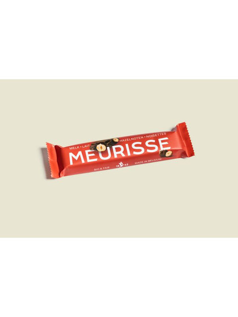 MEURISSE Barre choco lait noisettes 40g