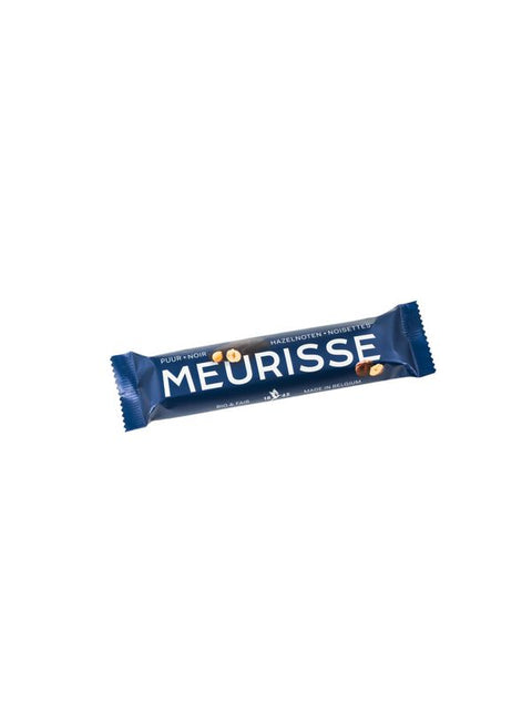 MEURISSE Barre choco noir noisettes 40g