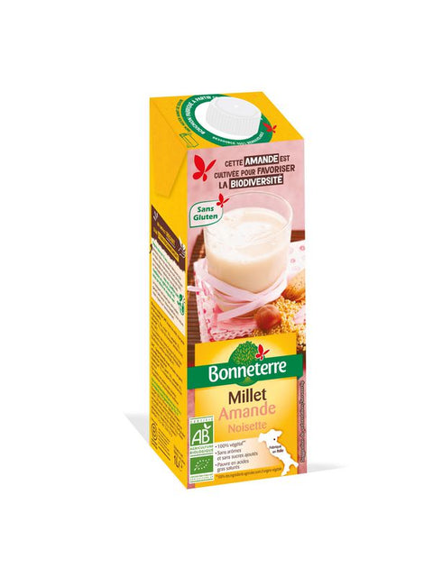 BONNETERRE Boisson millet-amande-nois 1L