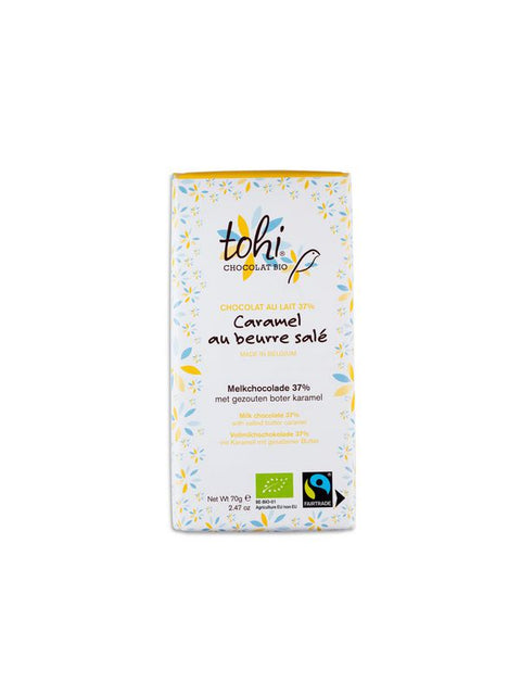 TOHI Chocolat au lait caramel 70g