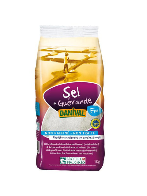 DANIVAL Sel marin Guérande fin 1kg