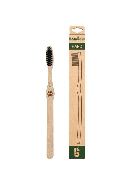 BAMBAW Brosse à dents en bambou dur