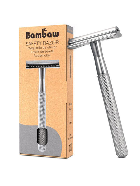 BAMBAW Rasoir de sûreté en métal