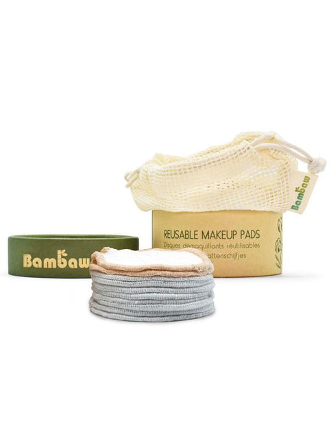 BAMBAW Boîte Disques démaquillants