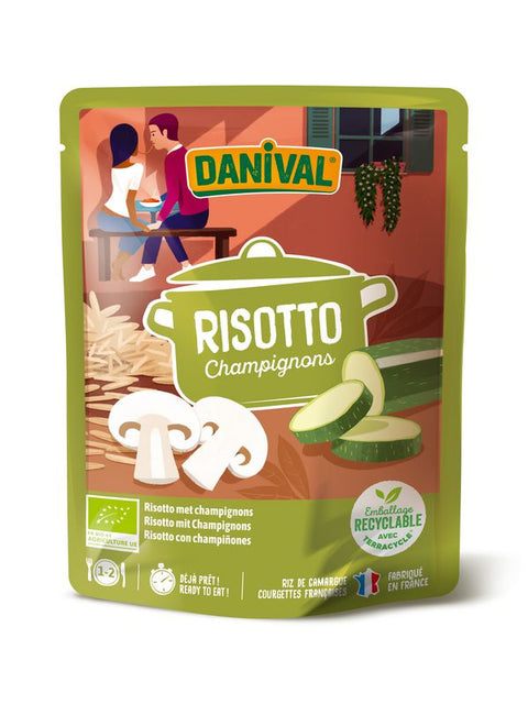 DANIVAL Express risotto champignons 250g