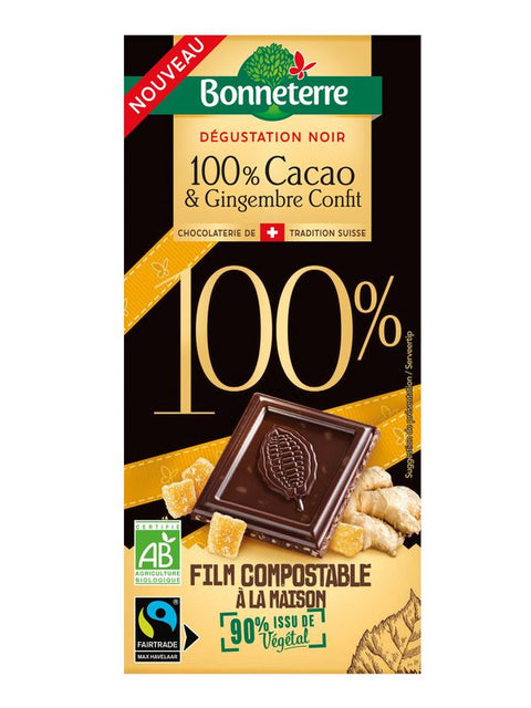 BONNETERRE Chocolat dégustation noir 90g