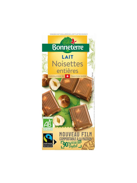 BONNETERRE Cchocolat au lait 100g