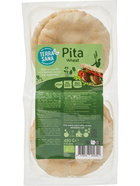 TERRASANA Pain pita froment 480g