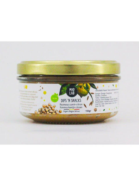 MAD LAB Houmous citron-cumin 150g