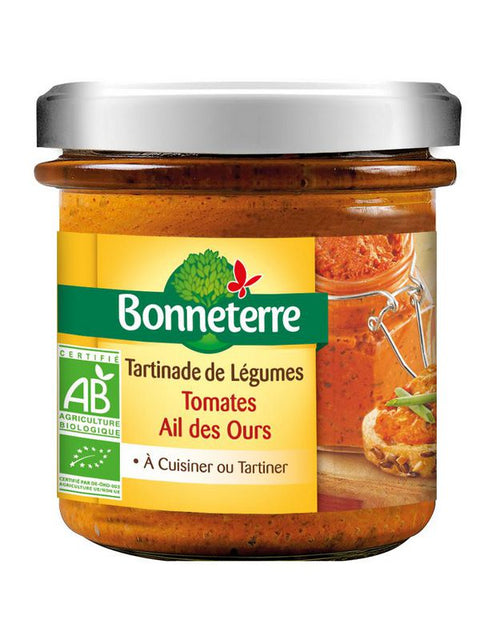 BONNETERRE Tartinade tom ail d'ours 135g