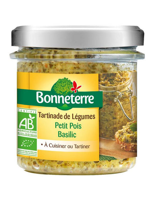 BONNETERRE Tartinade petit poisbasil135g