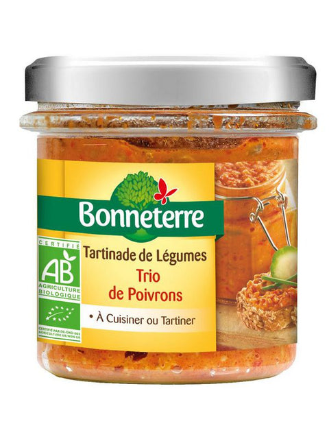BONNETERRE Tartinade poivrons 135g