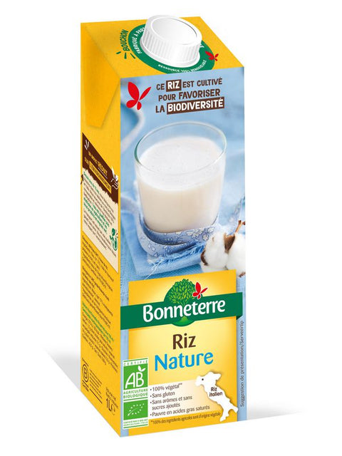 BONNETERRE Boisson au riz et calcium 1L