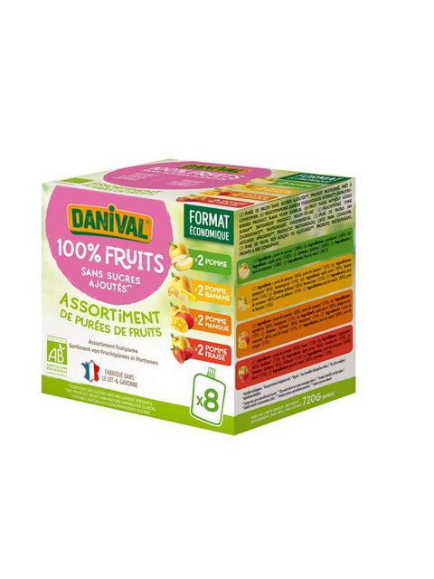 DANIVAL Poki 8-pack mix 90g