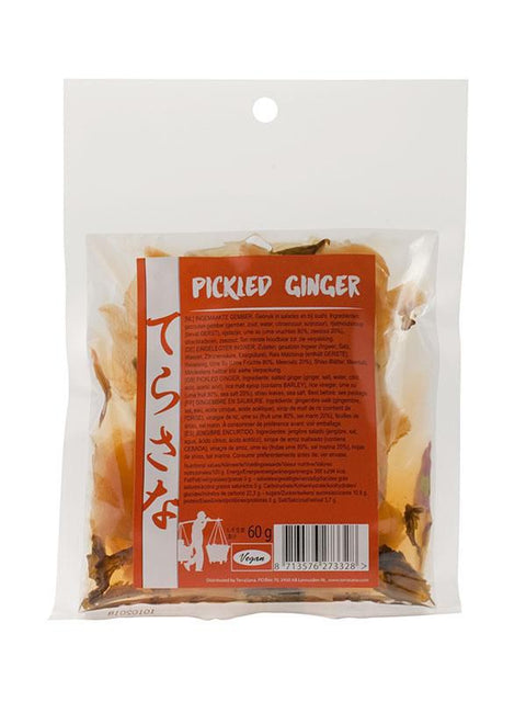 TERRASANA Pickled ginger 60g