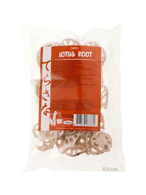 TERRASANA Racine de lotus séchée 50g