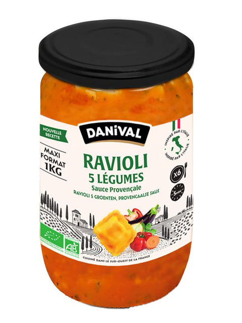 DANIVAL Raviolis aux légumes maxi 1kg