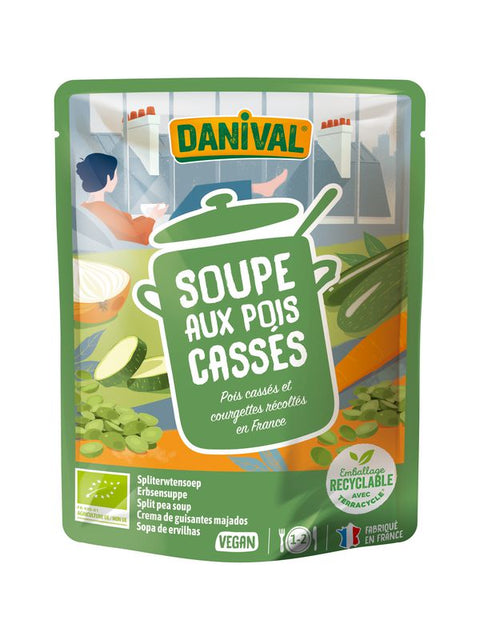 DANIVAL Soupe pois cassés 50cl